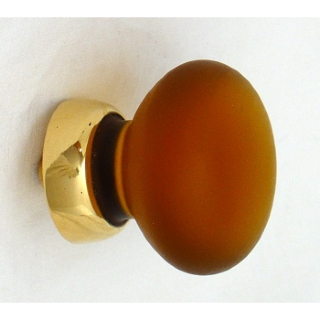 Frosted Smooth Glass Cupboard Knobs